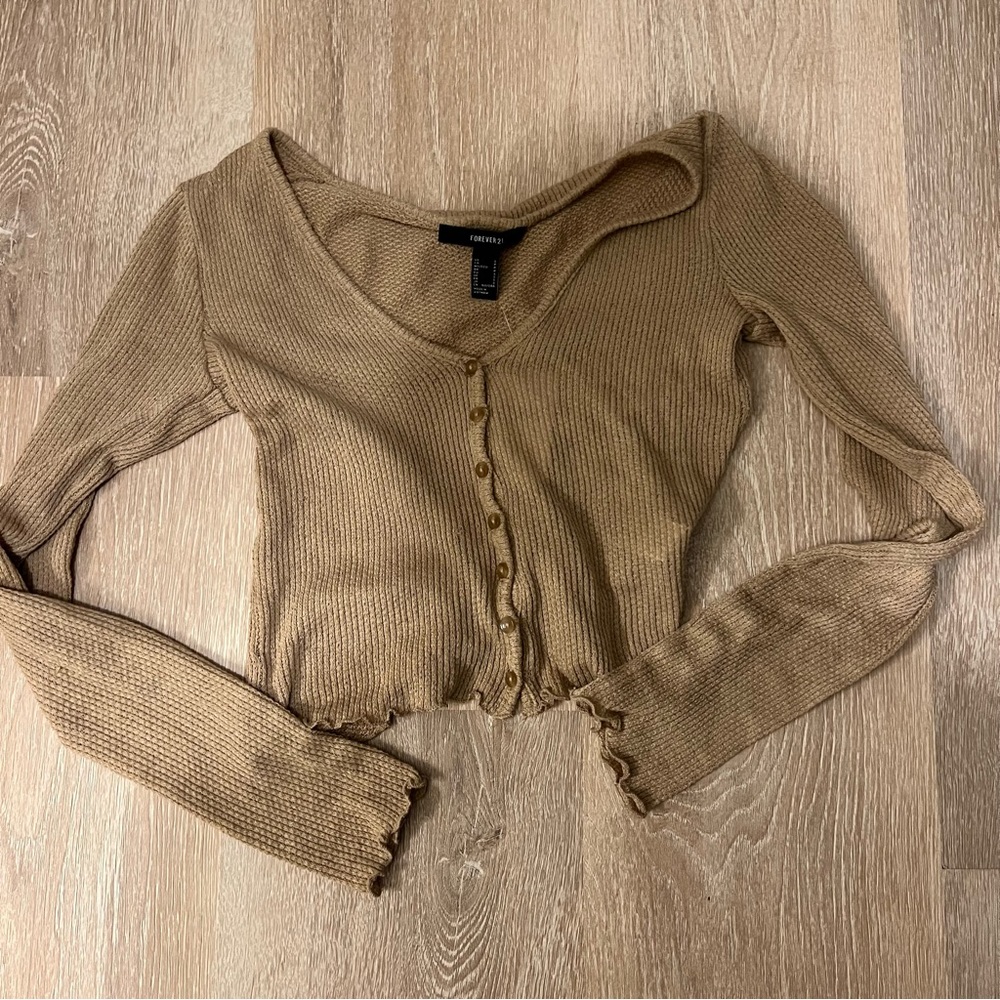 forever 21 button up top NWT